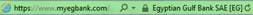 EGbank URL
